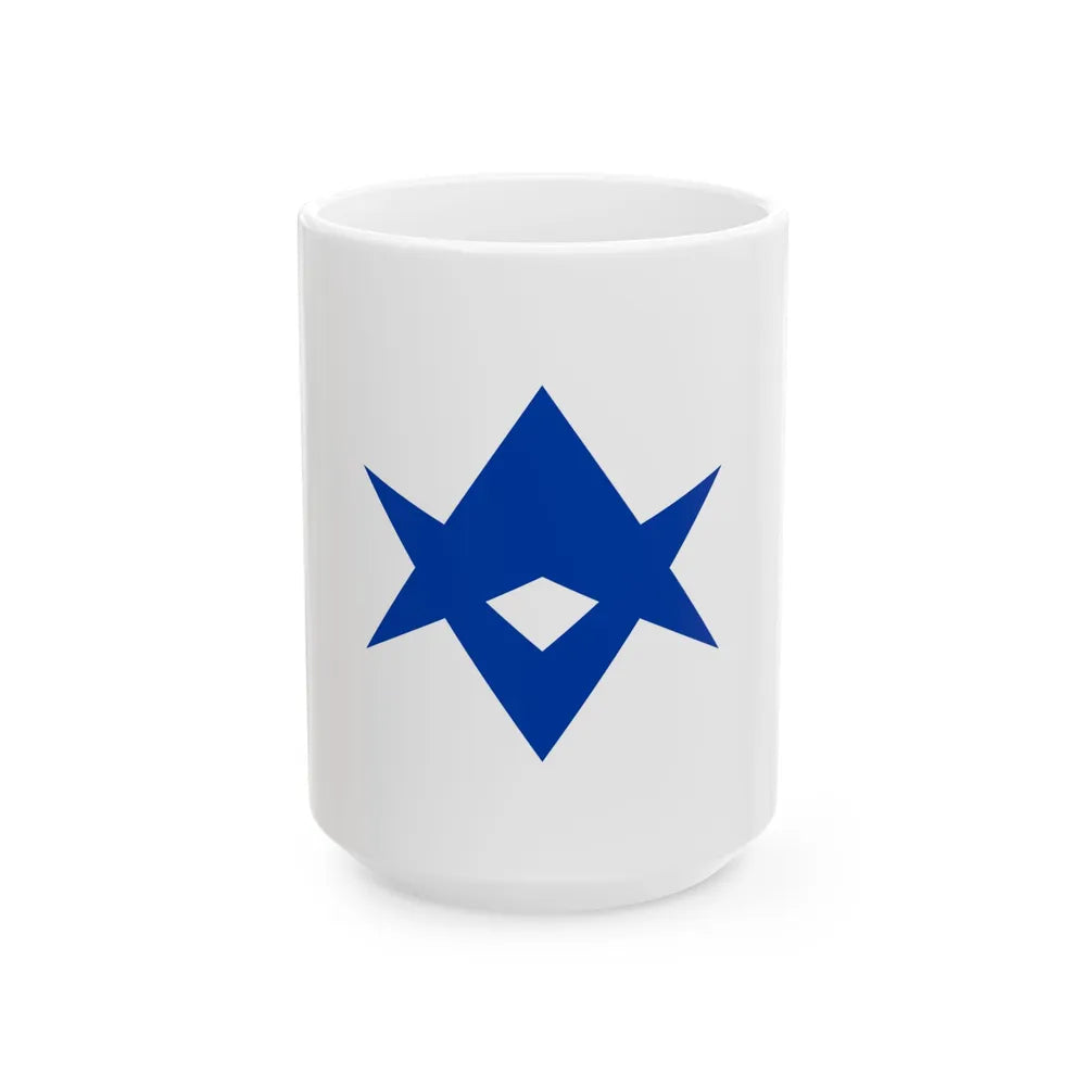 Flag of Toyota Aichi Japan - White Coffee Mug-15oz-Go Mug Yourself