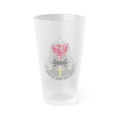 716 Military Intelligence Battalion (U.S. Army) Frosted Pint Glass 16oz-Go Mug Yourself