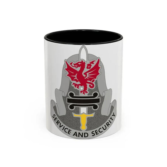 716 Military Intelligence Battalion (U.S. Army) Accent Coffee Mug 11oz Black - Go Mug Yourself
