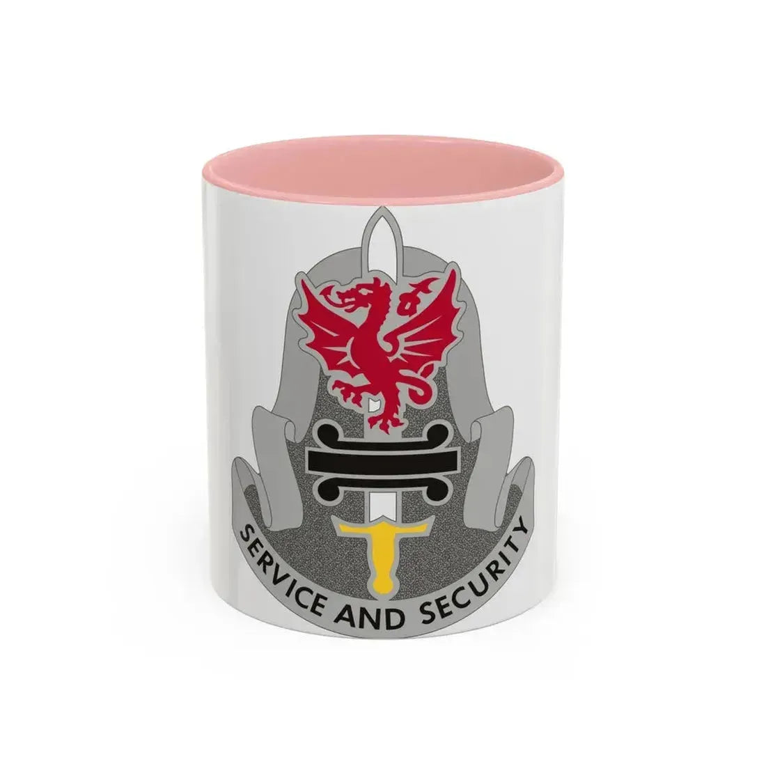716 Military Intelligence Battalion (U.S. Army) Accent Coffee Mug 11oz Pink - Go Mug Yourself