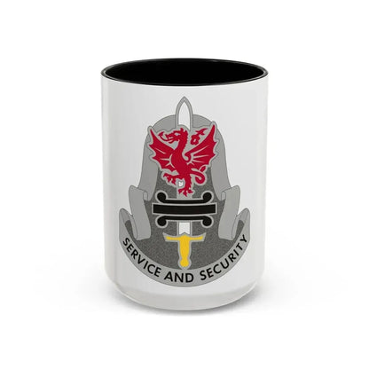 716 Military Intelligence Battalion (U.S. Army) Accent Coffee Mug 15oz Black - Go Mug Yourself