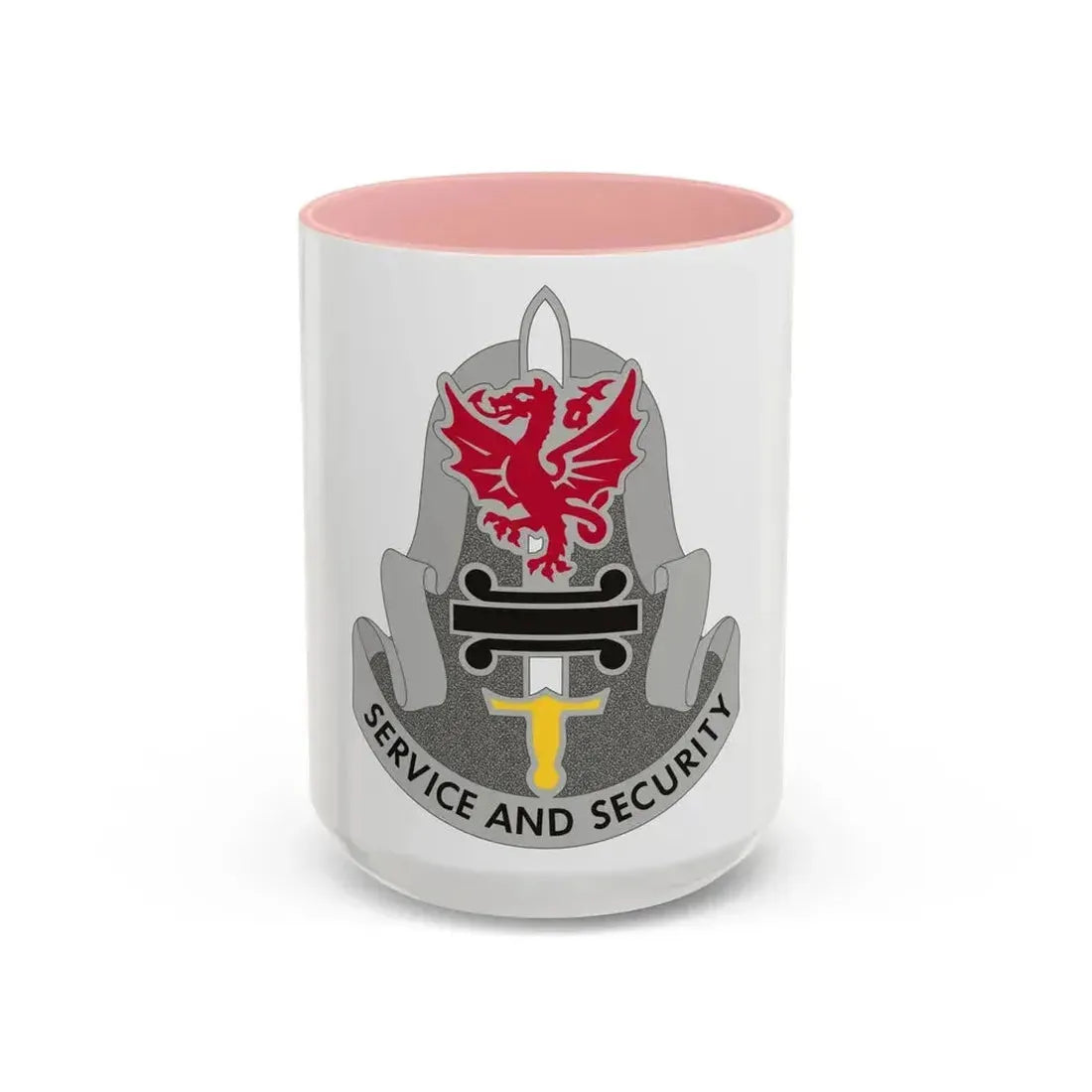 716 Military Intelligence Battalion (U.S. Army) Accent Coffee Mug 15oz Pink - Go Mug Yourself