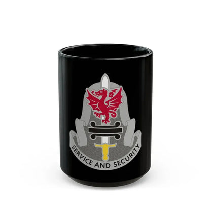 716 Military Intelligence Battalion (U.S. Army) Black Coffee Mug 15oz - Go Mug Yourself