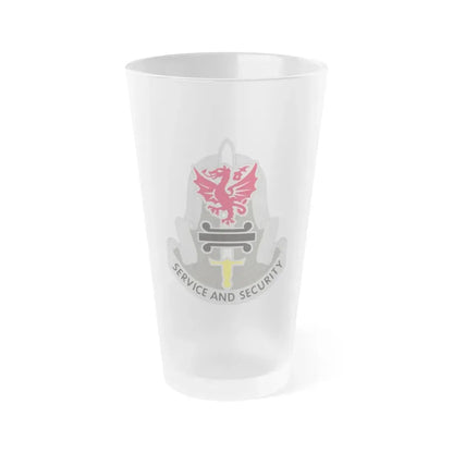 716 Military Intelligence Battalion (U.S. Army) Frosted Pint Glass 16oz Default Title - Go Mug Yourself