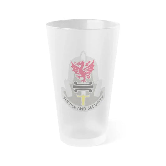 716 Military Intelligence Battalion (U.S. Army) Frosted Pint Glass 16oz Default Title - Go Mug Yourself