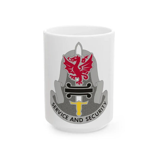 716 Military Intelligence Battalion (U.S. Army) White Coffee Mug 15oz - Go Mug Yourself