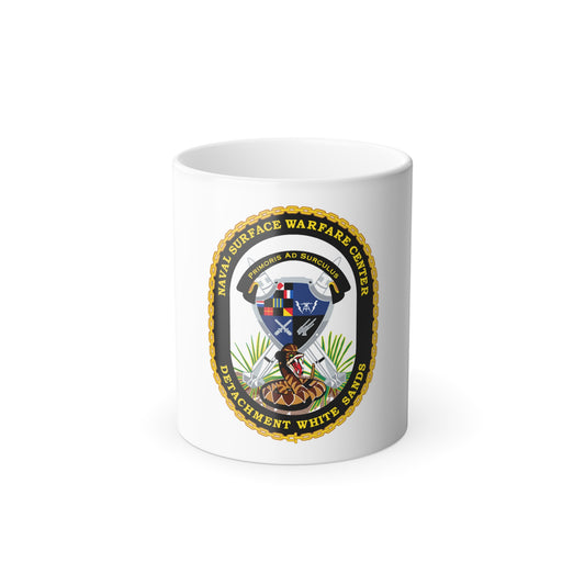 NSWC Detach White Sands (U.S. Navy) Color Changing Mug 11oz