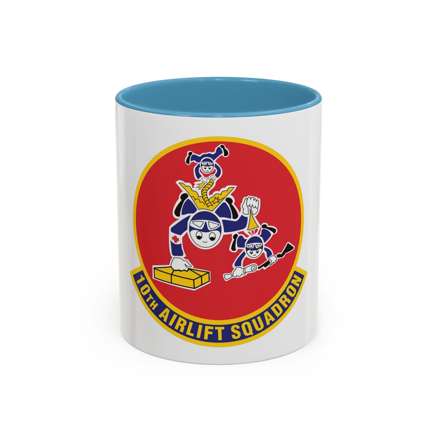 10th Airlift Squadron 2 (U.S. Air Force) Accent Coffee Mug
