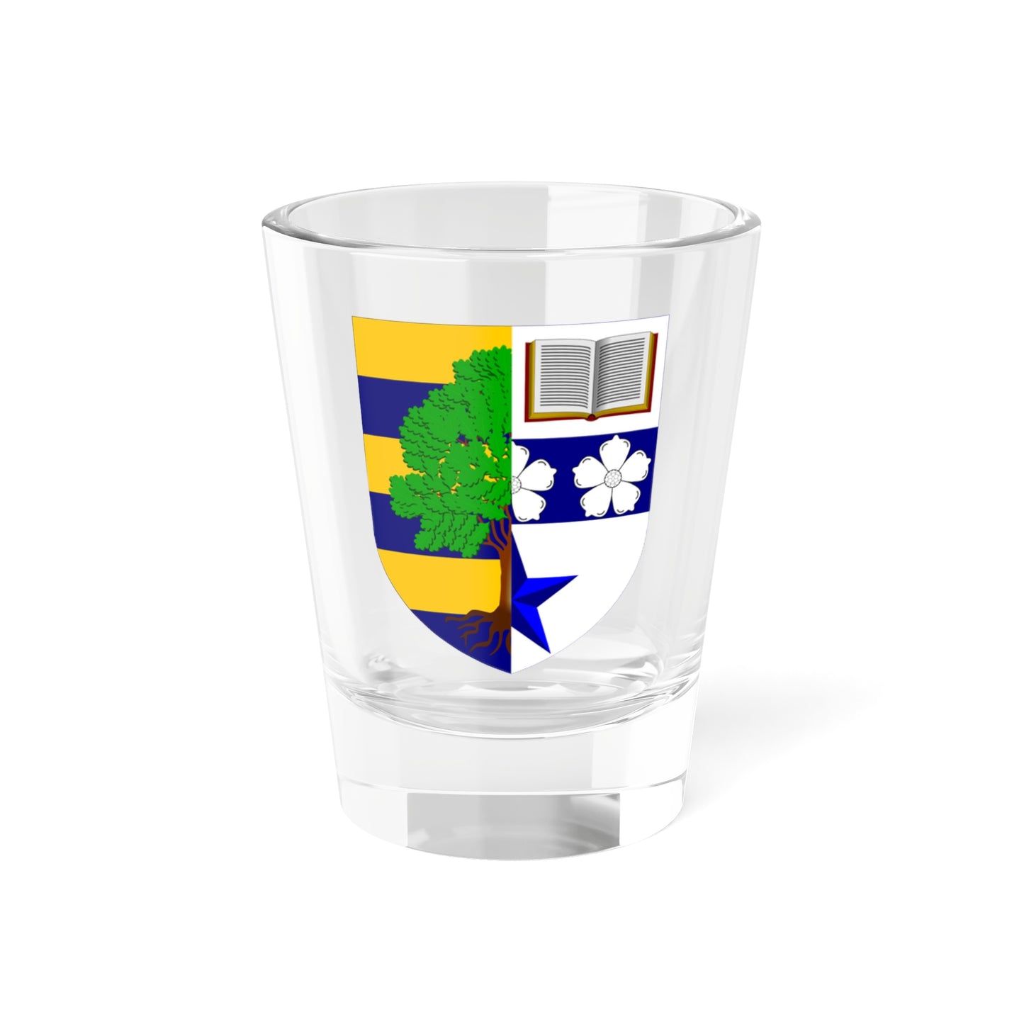 Heriot-Watt University arms (Scotland) (Coat of Arms) Shot Glass 1.5oz