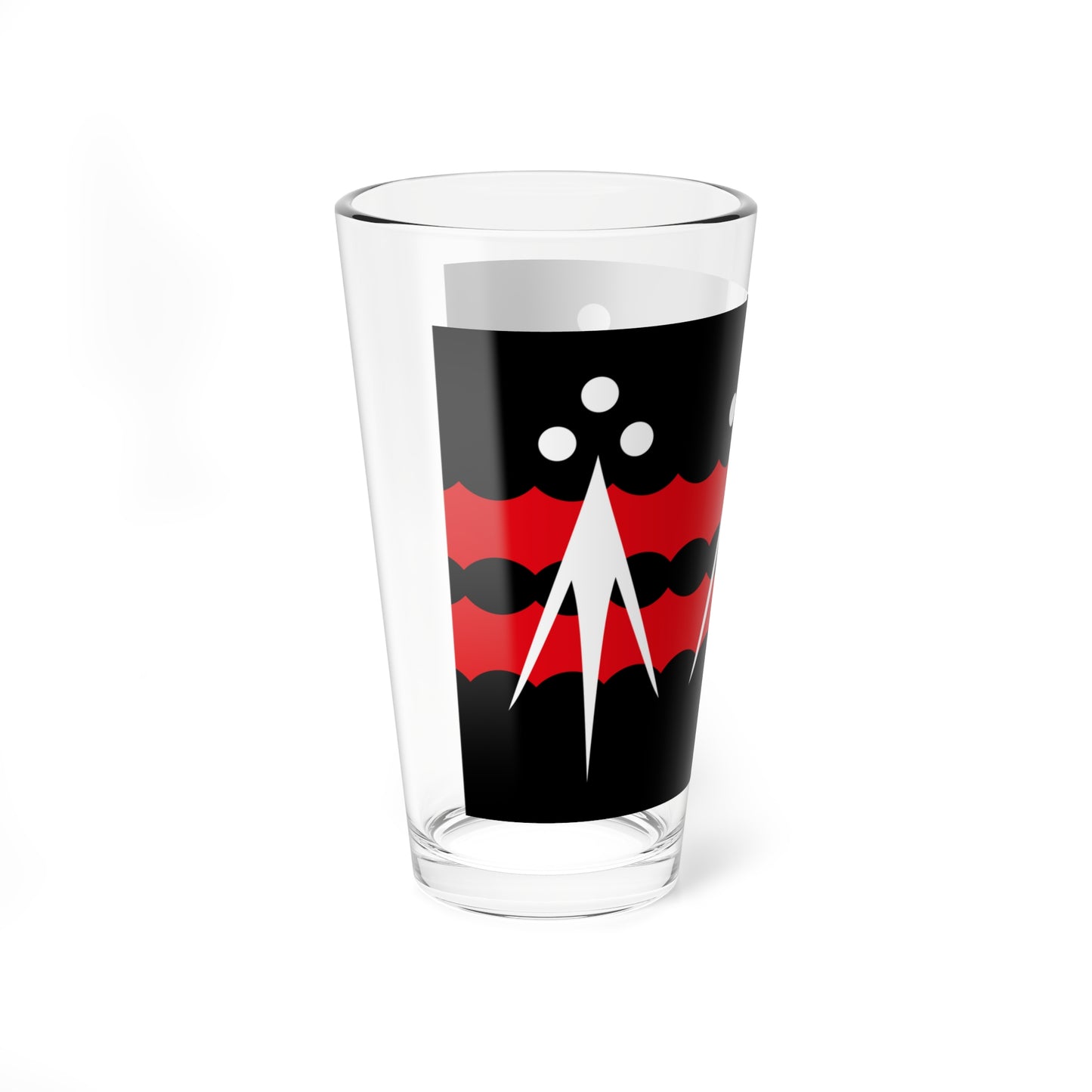 Pays de Lorient traditional district flag (France) Pint Glass 16oz