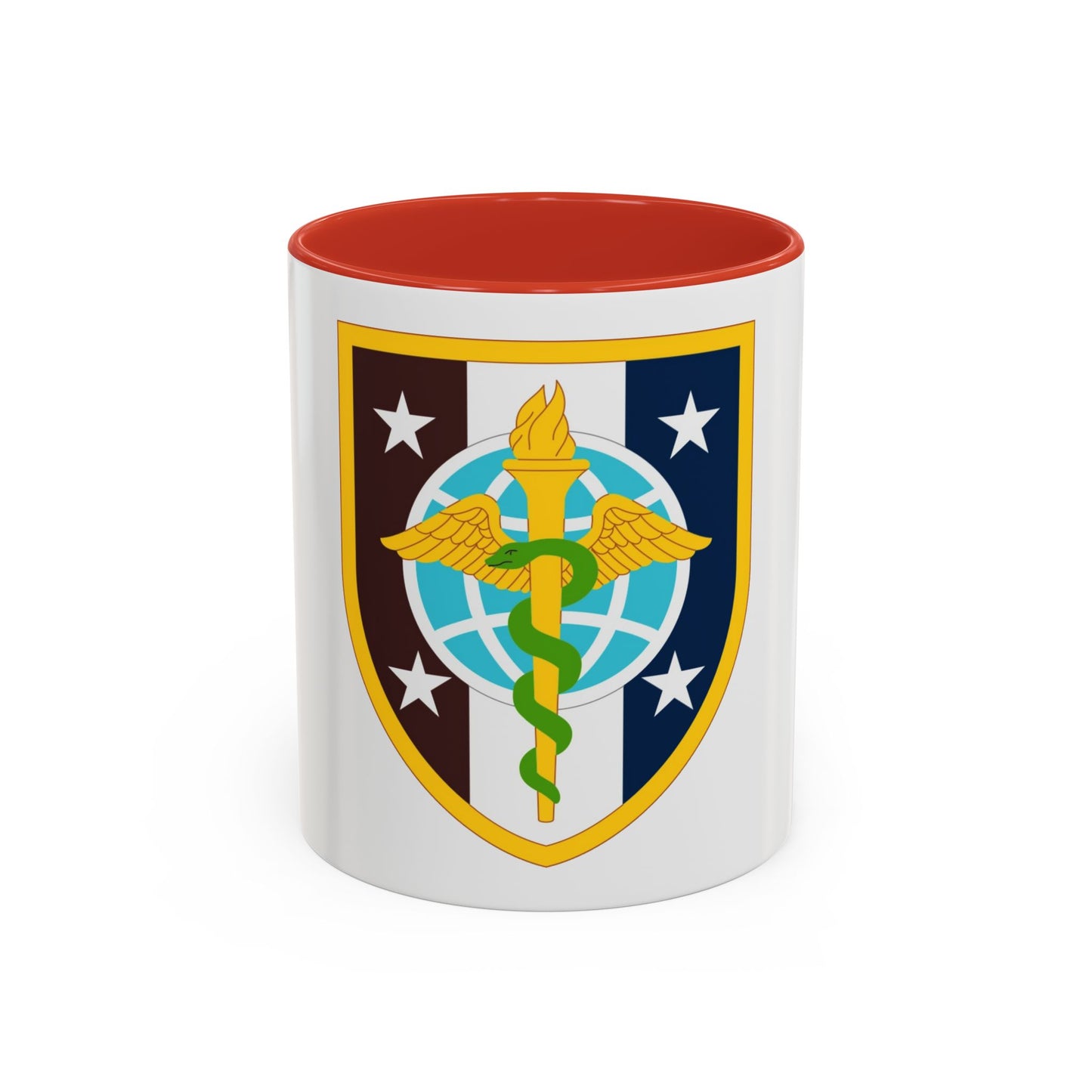 Uniformed Services University of the Health Sciences (U.S. Army) Accent Coffee Mug