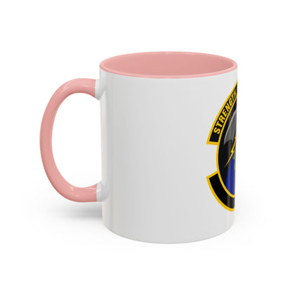 595 Operations Support Flight AFSPC (U.S. Air Force) Accent Coffee Mug