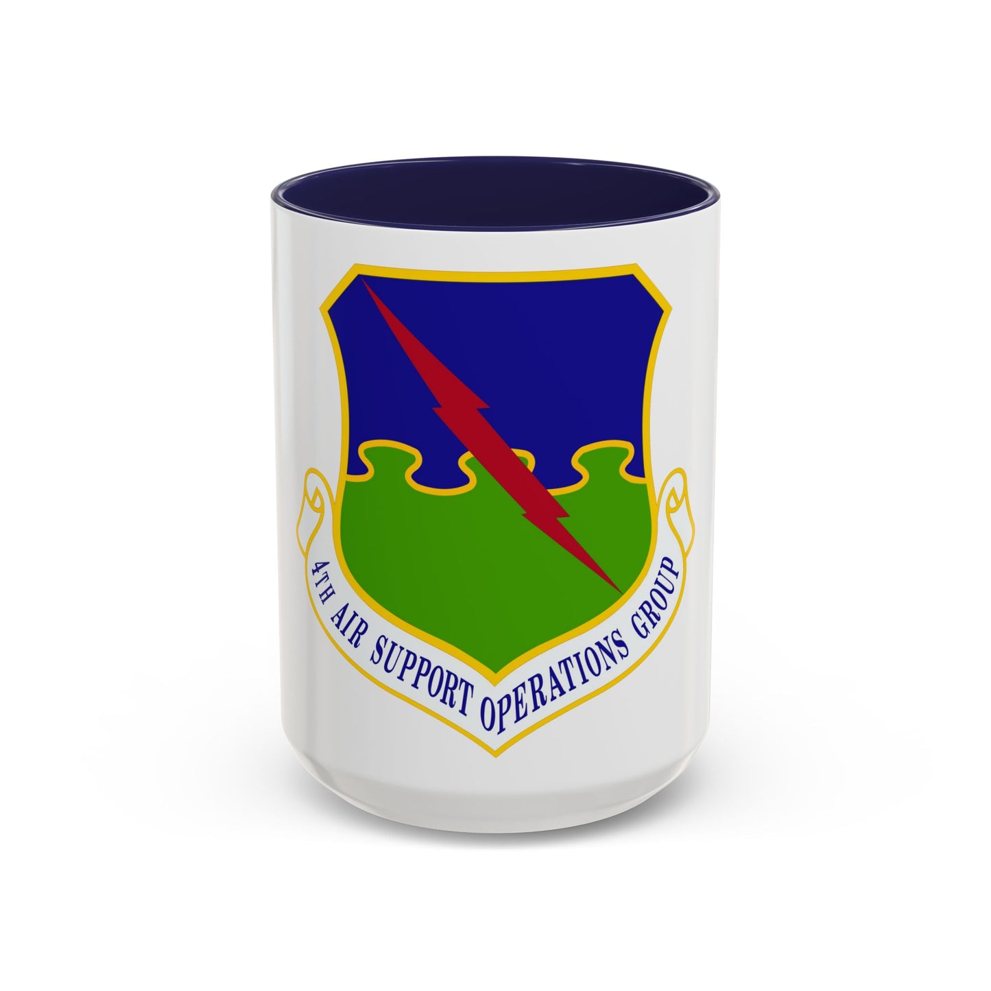 4 Air Support Operations Group USAFE (U.S. Air Force) Accent Coffee Mug