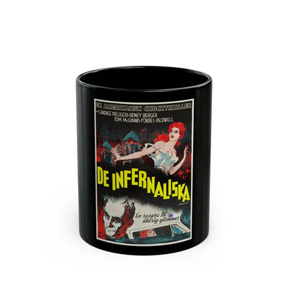 CARNIVAL OF SOULS (SWEDISH) 1962 Movie Poster - Black Coffee Mug-11oz-Go Mug Yourself