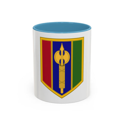 302 Maneuver Enhancement Brigade (U.S. Army) Accent Coffee Mug