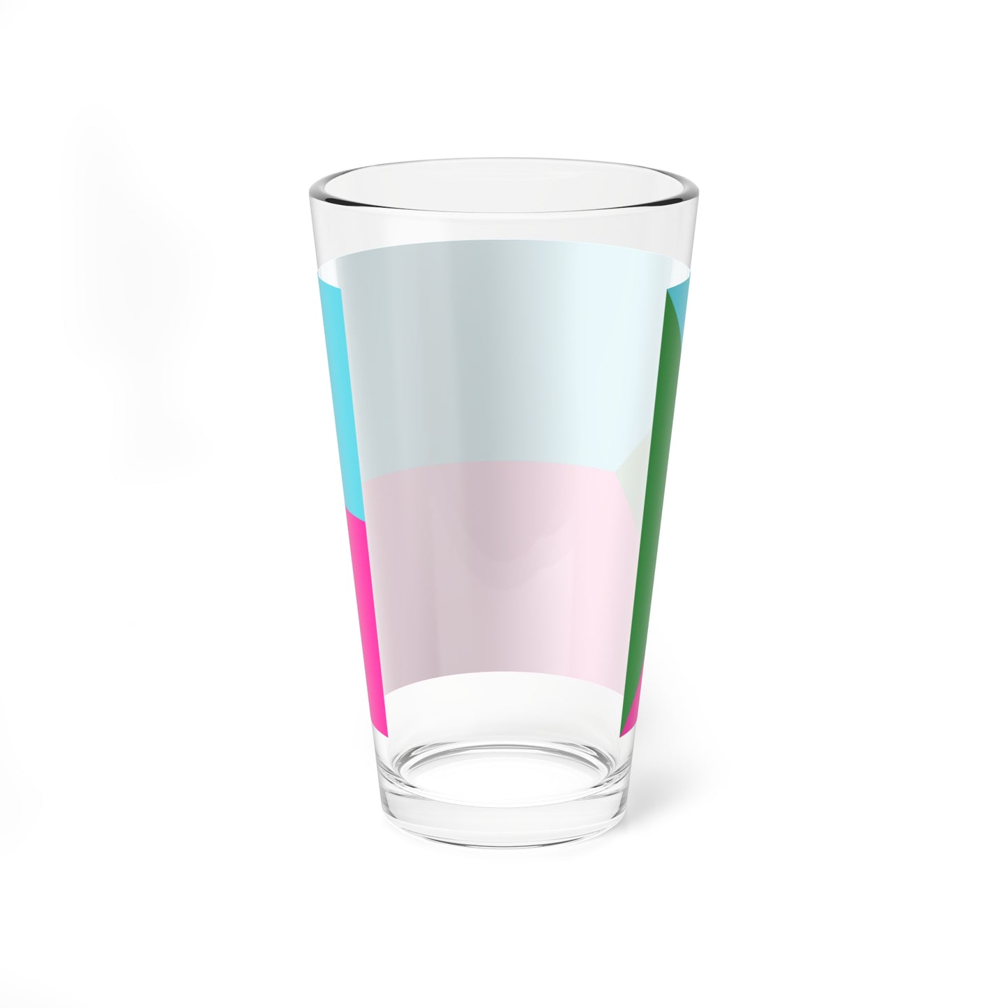 Flag of Teofipolskiy Raion in Khmelnytsky Oblast (Ukraine) Pint Glass 16oz