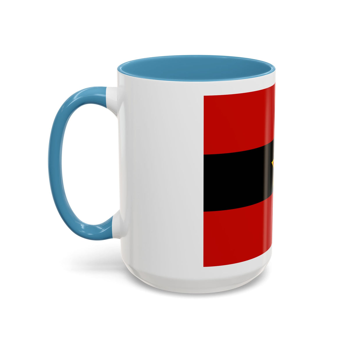 Civil Ensign of Albania 1945 to 1992 - Accent Coffee Mug