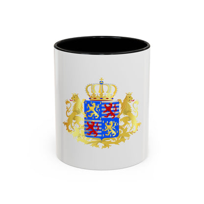 Middle coat of arms of the Grand Dukes of Luxembourg prior to 2000 - Accent Coffee Mug