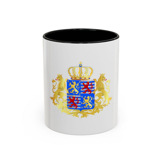 Middle coat of arms of the Grand Dukes of Luxembourg prior to 2000 - Accent Coffee Mug