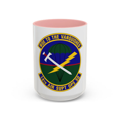 14 Air Support Operations Squadron ACC (U.S. Air Force) Accent Coffee Mug