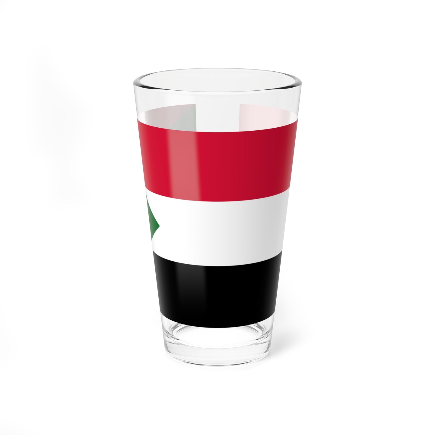 Flag of Sudan (Sudan) Pint Glass 16oz