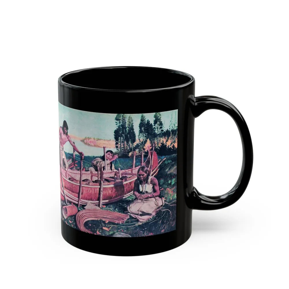 Conqueror of the Wilds, True Magazine, September 1946 - Black Coffee Mug-Go Mug Yourself