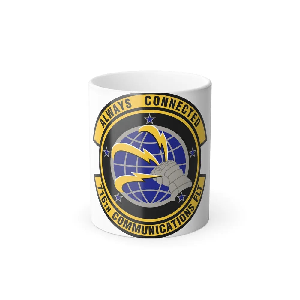 716th Communications Flight (U.S. Air Force) Color Changing Mug-11oz-Go Mug Yourself