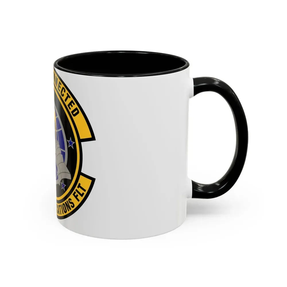 716th Communications Flight (U.S. Air Force) Accent Coffee Mug - Go Mug Yourself