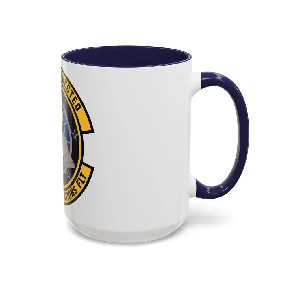 716th Communications Flight (U.S. Air Force) Accent Coffee Mug - Go Mug Yourself
