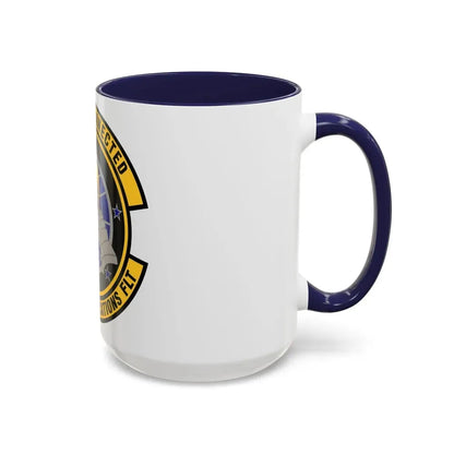 716th Communications Flight (U.S. Air Force) Accent Coffee Mug - Go Mug Yourself