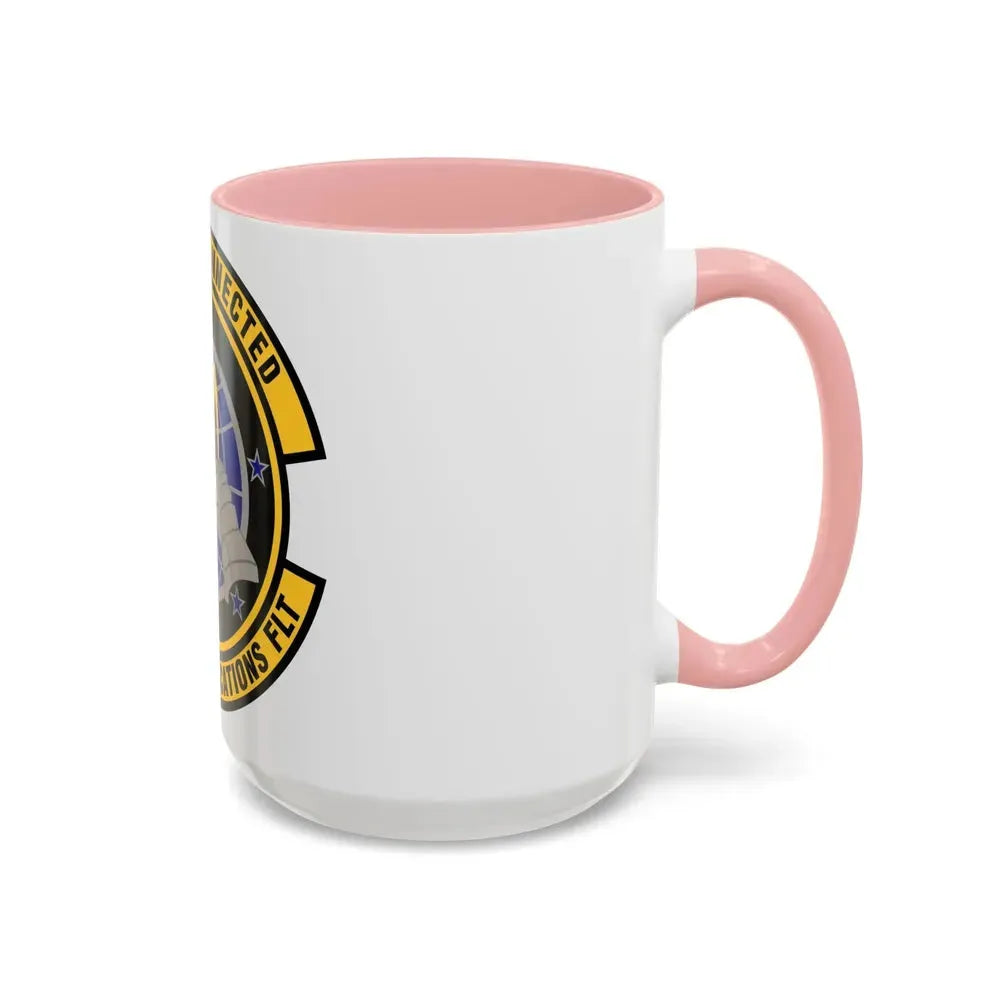 716th Communications Flight (U.S. Air Force) Accent Coffee Mug - Go Mug Yourself