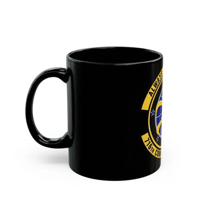 716th Communications Flight (U.S. Air Force) Black Coffee Mug - Go Mug Yourself