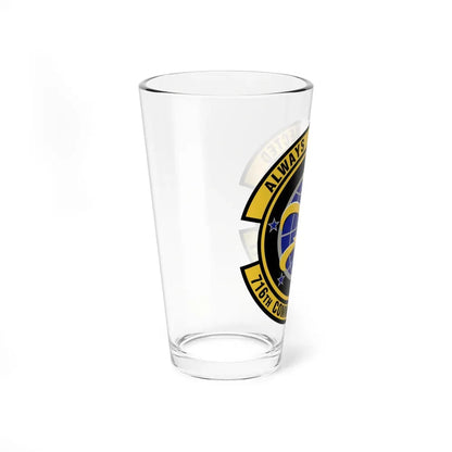 716th Communications Flight (U.S. Air Force) Pint Glass 16oz - Go Mug Yourself
