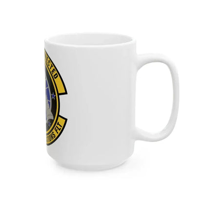 716th Communications Flight (U.S. Air Force) White Coffee Mug - Go Mug Yourself