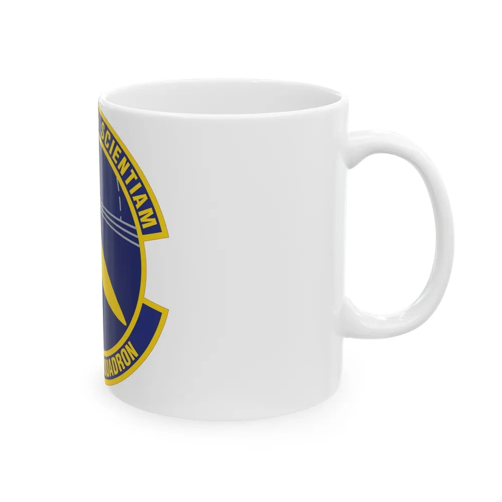 716th Test Squadron (U.S. Air Force) White Coffee Mug-Go Mug Yourself