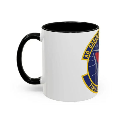 716th Test Squadron (U.S. Air Force) Accent Coffee Mug - Go Mug Yourself