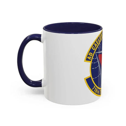 716th Test Squadron (U.S. Air Force) Accent Coffee Mug - Go Mug Yourself