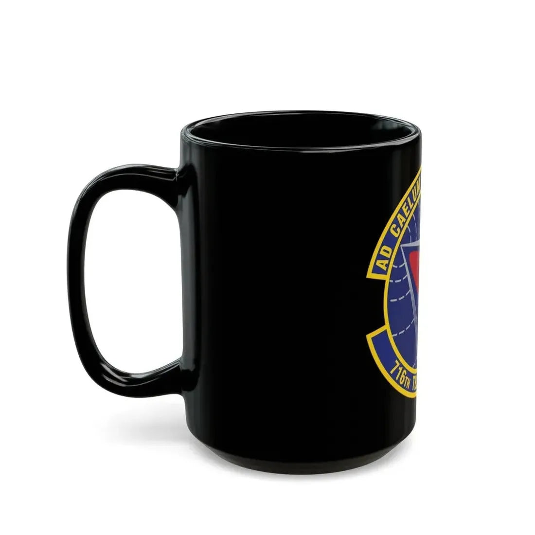 716th Test Squadron (U.S. Air Force) Black Coffee Mug - Go Mug Yourself