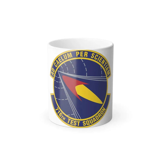 716th Test Squadron (U.S. Air Force) Color Changing Mug 11oz - Go Mug Yourself