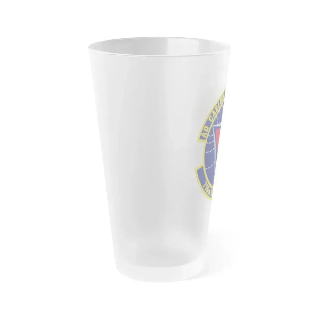 716th Test Squadron (U.S. Air Force) Frosted Pint Glass 16oz - Go Mug Yourself
