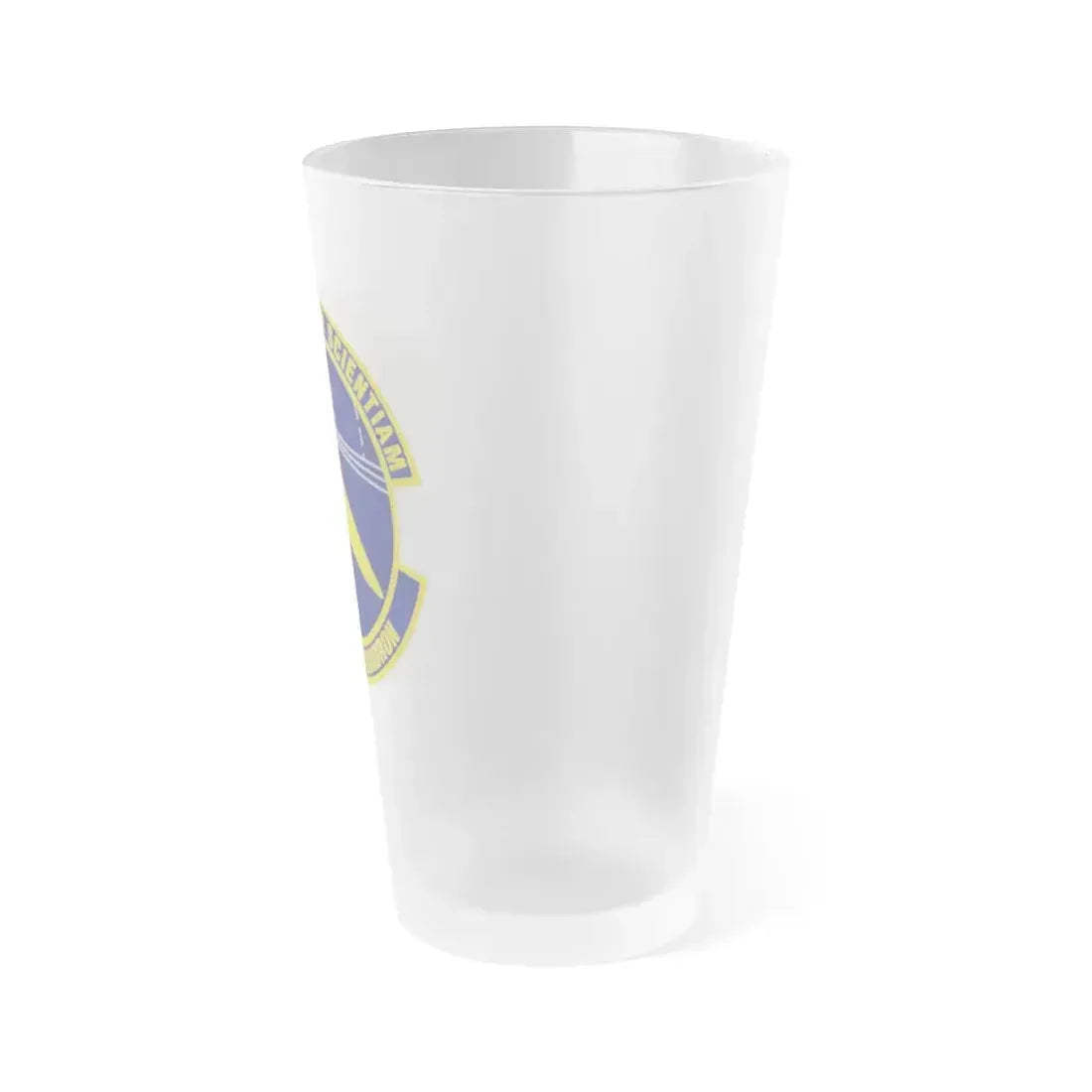 716th Test Squadron (U.S. Air Force) Frosted Pint Glass 16oz - Go Mug Yourself