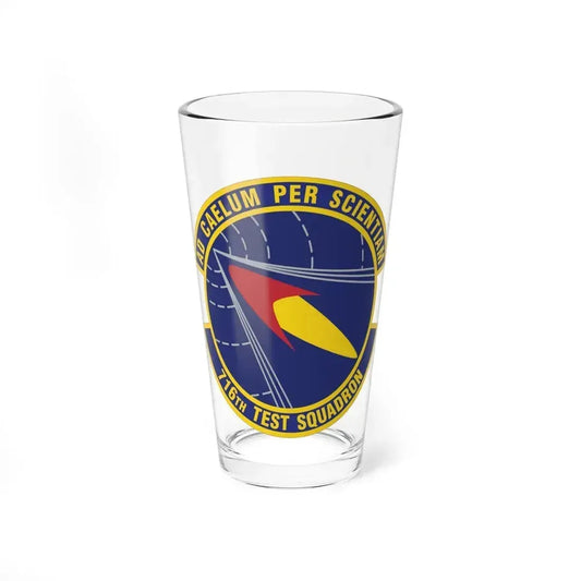 716th Test Squadron (U.S. Air Force) Pint Glass 16oz 16oz - Go Mug Yourself
