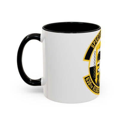 630th Electronic Systems Squadron (U.S. Air Force) Accent Coffee Mug