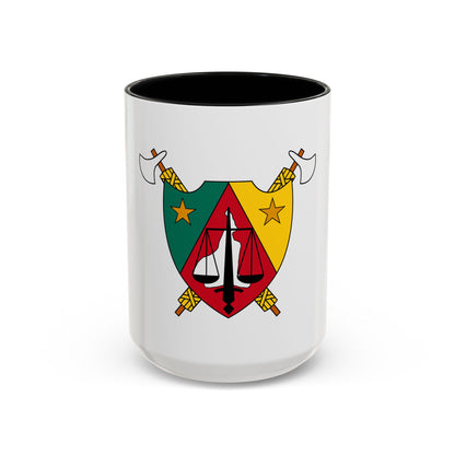 Coat of Arms of Cameroon (1960-1961) - Accent Coffee Mug