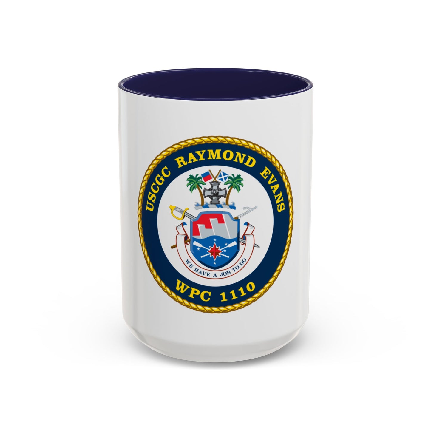 USCGC Raymond Evans WPC 1110 (U.S. Coast Guard) Accent Coffee Mug