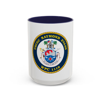 USCGC Raymond Evans WPC 1110 (U.S. Coast Guard) Accent Coffee Mug