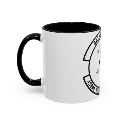 433d Weapons Squadron (U.S. Air Force) Accent Coffee Mug