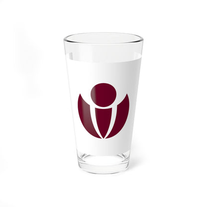 Flag of Asuka Nara (Japan) Pint Glass 16oz