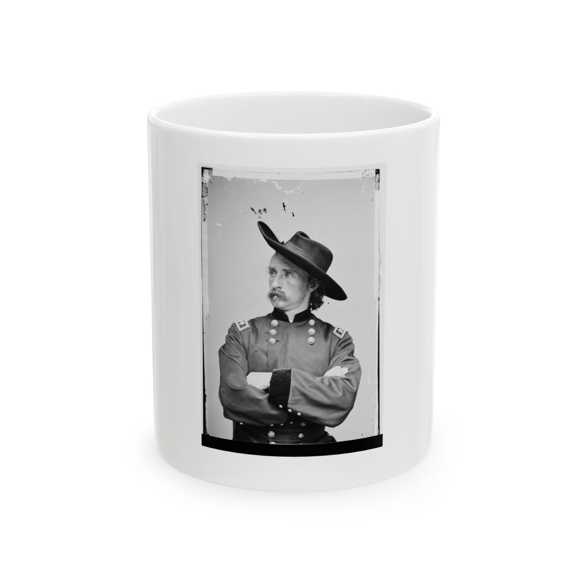Major General George Armstrong Custer (U.S. Civil War) White Coffee Mug