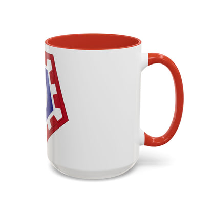 117 Engineer Brigade (U.S. Army) Accent Coffee Mug
